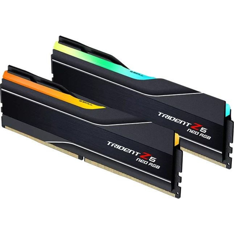G.skill Pamięć G.Skill Trident Z5 Neo RGB, DDR5, 32 GB, 6400MHz, CL30 (F5-6400J3039G16GX2-TZ5NR)