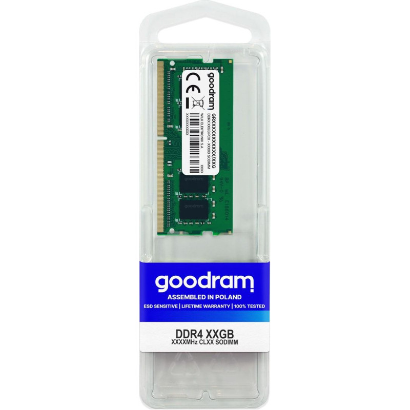 Goodram GR3200S464L22/16G memory module 16 GB 1 x 16 GB DDR4 3200 MHz