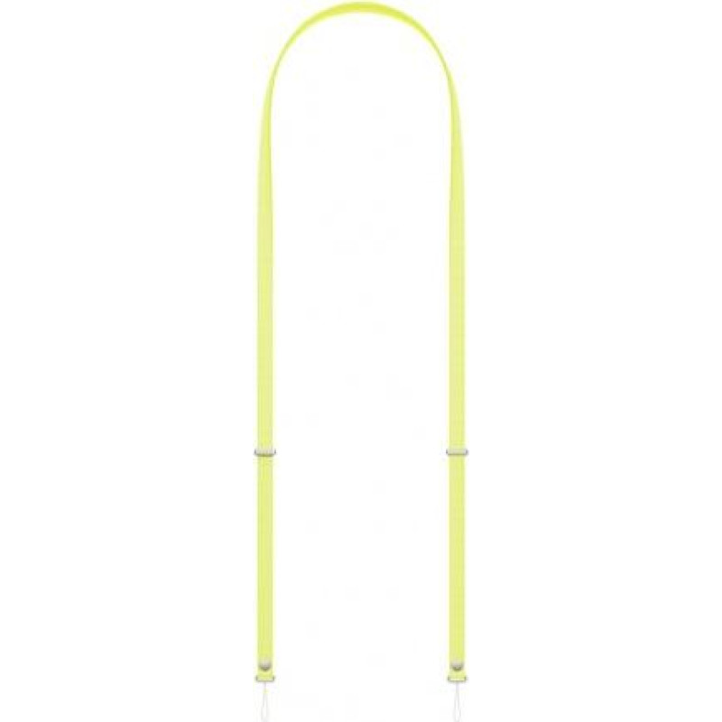 Apple Crossbody strap - neon yellow