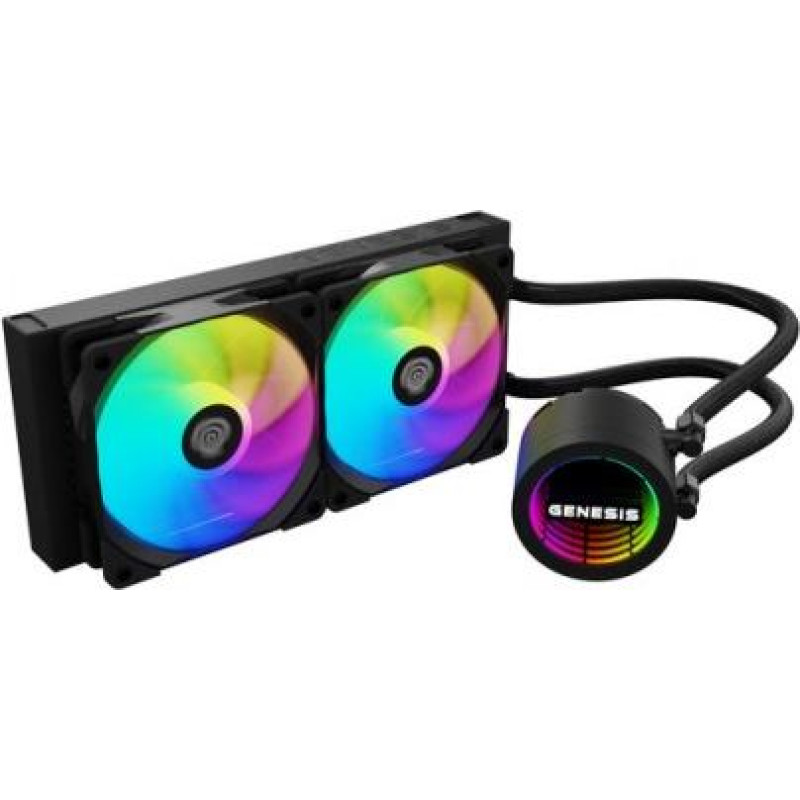 Natec WATER COOLING GENESIS HYDRIA 240 ARGB black