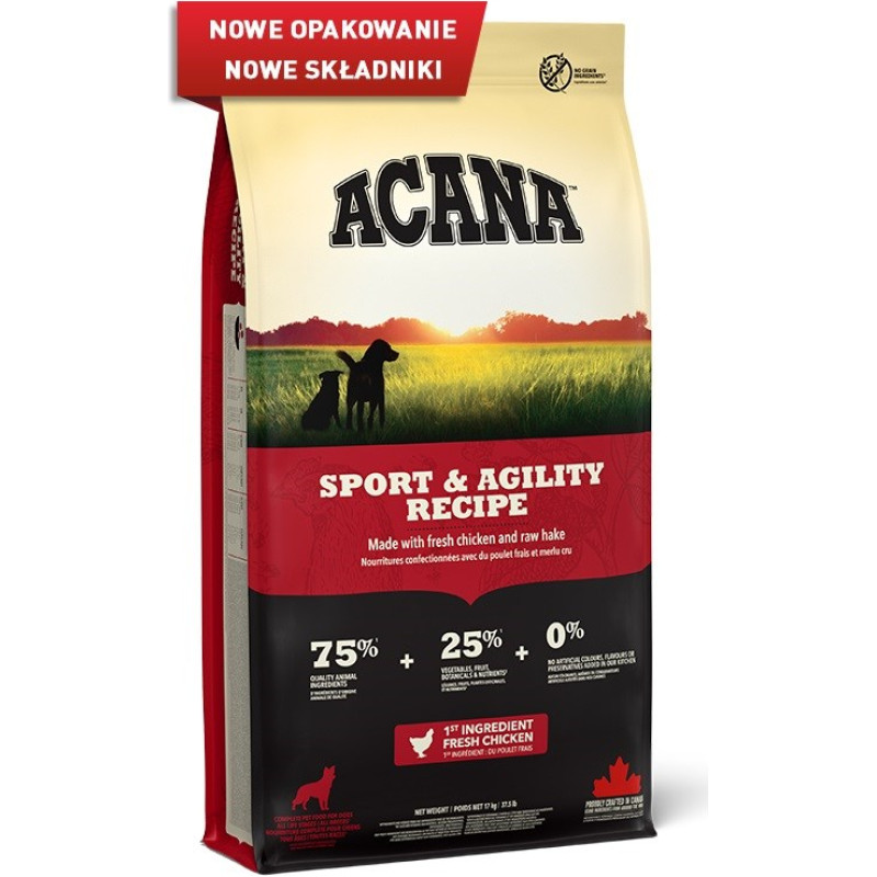 Acana Sport & Agility - dry dog food - 17kg