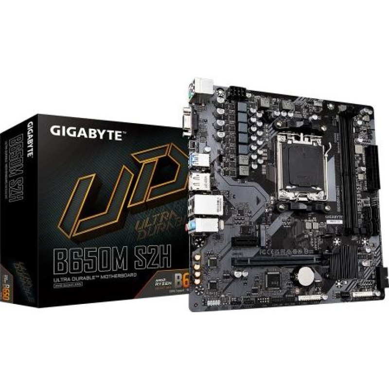 Gigabyte B650M S2H AM5 2DDR5 HDMI/DP M2 m.ATX