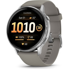 Garmin Venu 4 3.56 cm (1.4") AMOLED 45 mm Digital 454 x 454 pixels Touchscreen Silver Wi-Fi GPS (satellite)