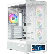 Modecom PC case Volcano AQ500 ARGB MIDI WHITE