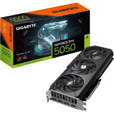 Gigabyte GeForce RTX 5050 GAMING OC 8G Graphics Card - 8GB GDDR6, 128bit, PCI-E 5.0, 2632MHz Core Clock, 2 x DP, 2 x HDMI, NVIDIA DLSS 4, GV-N5050GAMING OC-8GD