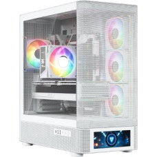 Modecom PC case Volcano AQ500 ARGB MIDI WHITE