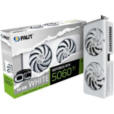 Palit Graphics card GeForce RTX 5060 TI WHITE OC 16GB GDDR7 128bit 3DP/HDMI