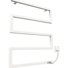 Kosser Электрический полотенцесушитель Zeta 685x550 ER, с таймером, белый (подключение справа).