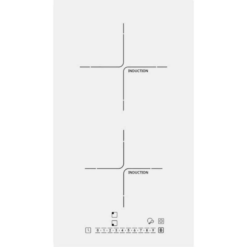 Schlosser Встраиваемая индукционная варочная панель PI 302 S1 CW