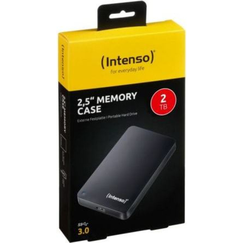 Intenso HDD внешний 2.5" 2TB USB 3.2, черный ЕС (60215080)