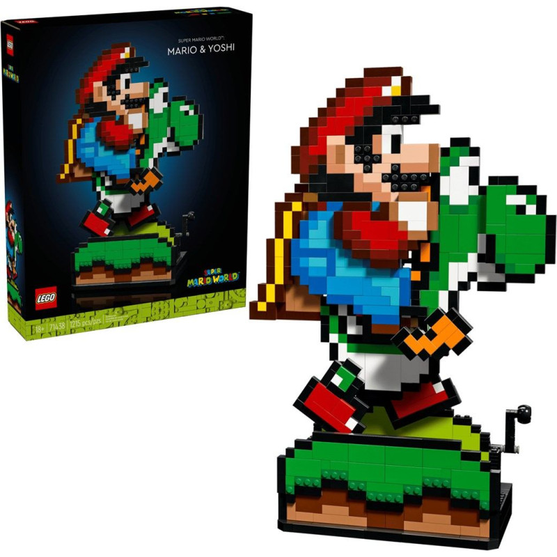 Lego SUPER MARIO 71438 Super Mario World: Mario and Yoshi