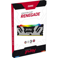 Kingston Fury Pamięć Kingston Fury Renegade RGB, DDR5, 64 GB, 6400MHz, CL32 (KF564C32RSAK264)