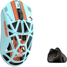 Wlmouse Beast X Mini Pro Solid SIdes, Omron Opticals Switches, Blue & Orange