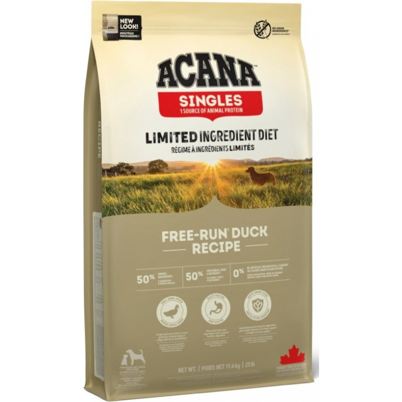 Acana SINGLES Free-Run Duck - 11,4kg