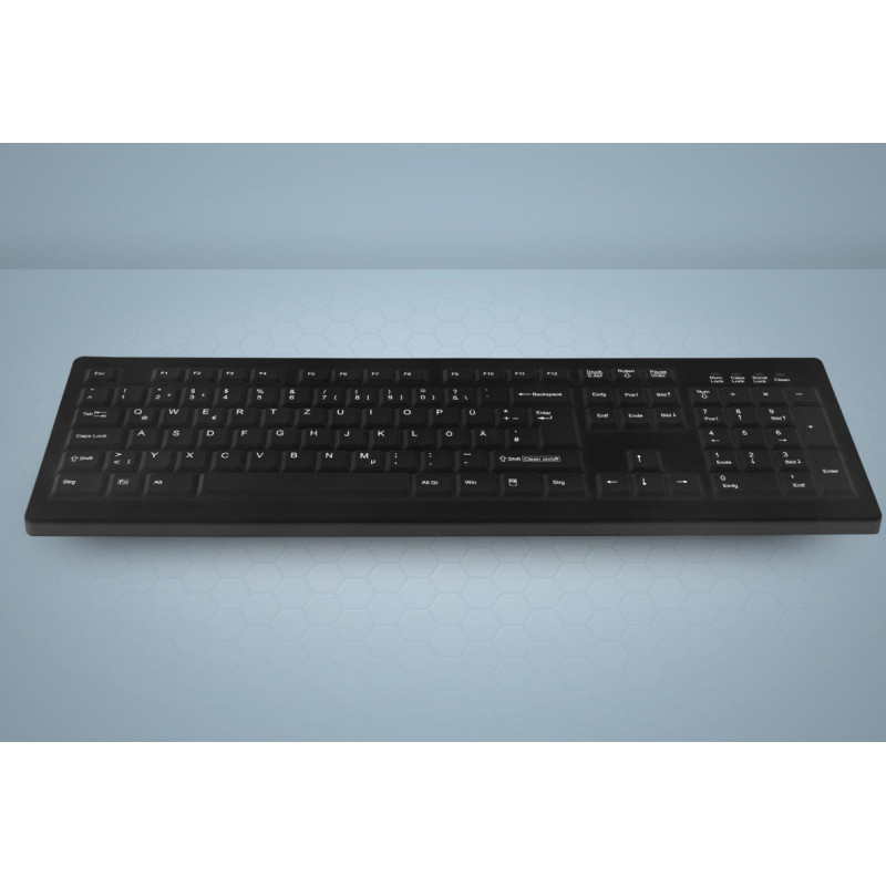 Cherry Klawiatura Cherry CHERRY ACTIVE KEY MTA AK-C8100 Corded DE-Layout schwarz IP68