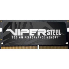 Patriot Pamięć do laptopa Patriot Viper Steel, SODIMM, DDR4, 32 GB, 2666 MHz, CL18 (PVS432G266C8S)