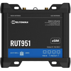 Teltonika NETWORKS RUT951 POE+ DUAL SIM eSIM 4G/LTE/3G/2G WiFi Router