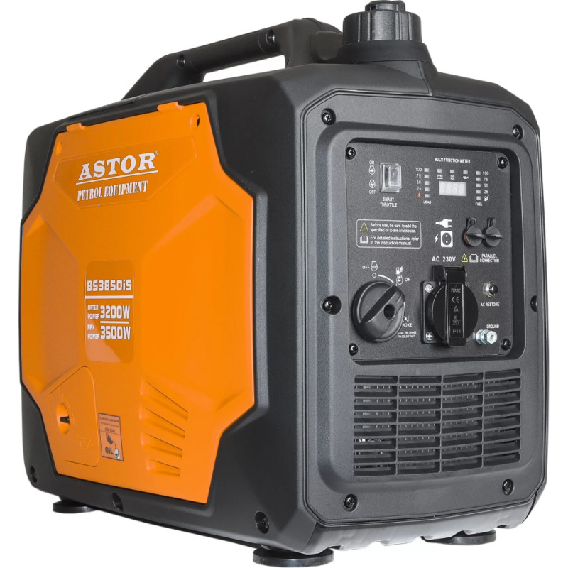 Astor Inverterinis elektros generatorius Astor 3850iS, 3,2kW/3,5kW