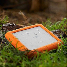 Lacie Dysk zewnętrzny HDD LaCie Rugged Raid 8TB Srebrno-pomarańczowy (STHT8000800)