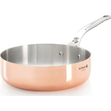 De Buyer Patelnia De Buyer De Buyer Prima Matera Saut&eacute; Pan Copper/steel 16cm straight ind.