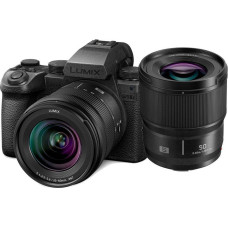Panasonic Aparat Panasonic Lumix S5 II X + S 20-60mm f/3.5-5.6 + S 50mm f/1.8 (DC-S5M2XWE)