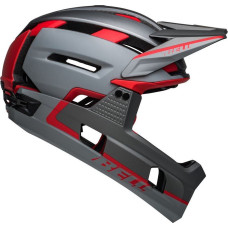 Bell Kask full face BELL SUPER AIR R Rozmiar kasku: M(55-59 cm), Wybierz kolor: Matte Grey Red