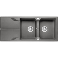 Deante Zlewozmywak Deante ZLEW.ANDANTE ANTRACYT MET. GRANIT 2K Z/O 1160x500x224,3,5''+SPACE SAVER