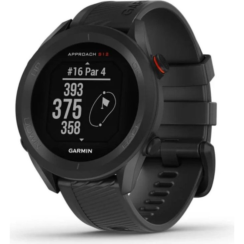 Garmin Zegarek sportowy Garmin Approach S12 Czarny  (010-02472-10)