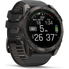 Garmin Fenix 8 3.56 cm (1.4") AMOLED 51 mm Digital 454 x 454 pixels Touchscreen Titanium Wi-Fi GPS (satellite)