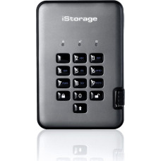 Istorage diskAshur PRO2 zewnętrzny dysk twarde 5 TB USB Typu-A 3.2 Gen 1 (3.1 Gen 1) Czarny
