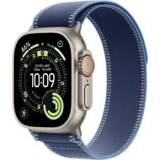 Apple Smartwatch Apple Watch Ultra 3 GPS + Cellular 49mm Natural Titanium / Trail Loop S/M Niebieski  (MEWR4ET/A)