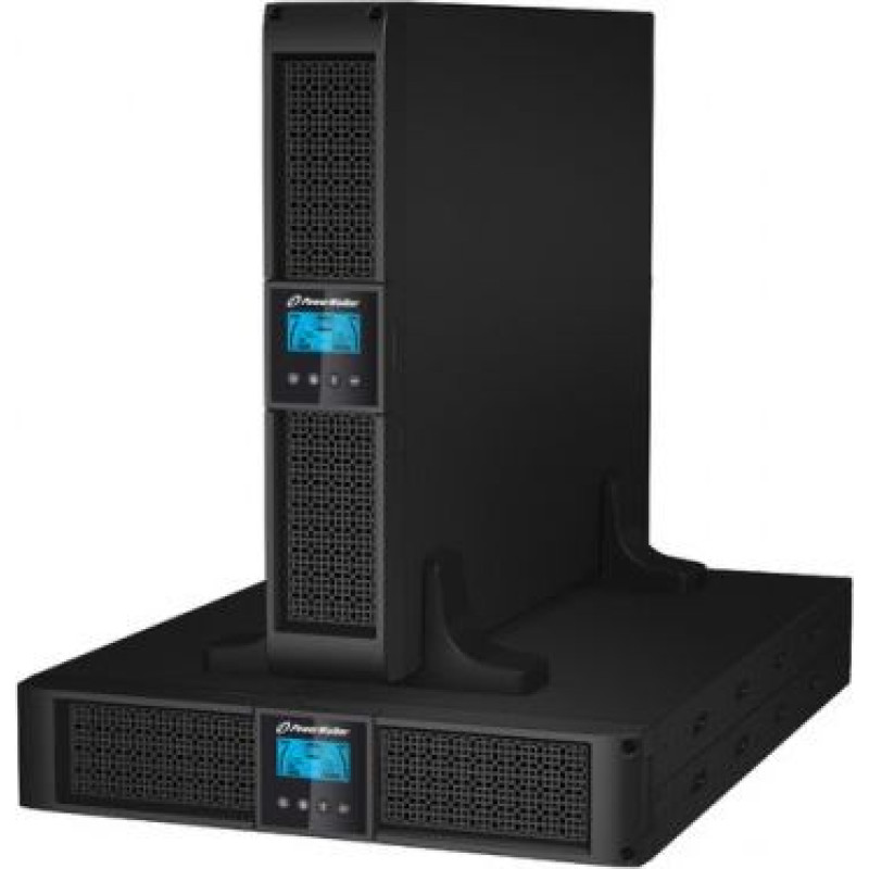 Powerwalker UPS LINE-INTERACTIVE 1000VA 8X IEC OUT, RJ11/RJ45 .IN/OUT, USB/RS-232, LCD, RACK 19''