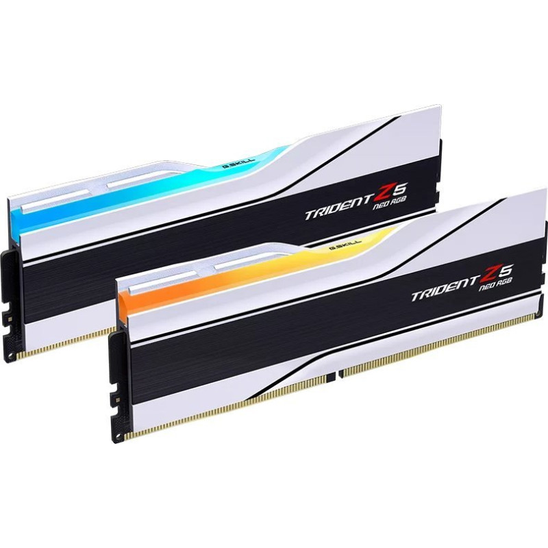 G.skill Pamięć G.Skill Trident Z5 Neo RGB, DDR5, 48 GB, 6400MHz, CL32 (F5-6400J3239F24GX2-TZ5NRW)