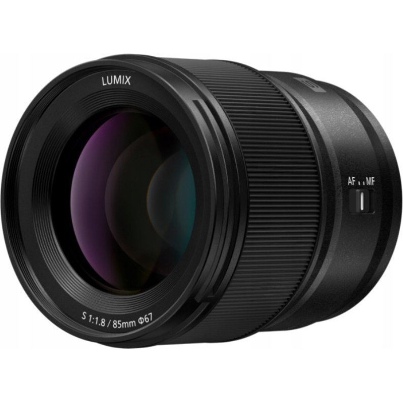 Panasonic Obiektyw Panasonic Panasonic Lumix S 85mm f/1.8 White Box lens