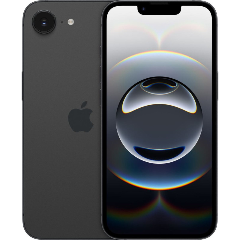 Apple Smartfon Apple iPhone 16e 5G 8/256GB Czarny (MD1T4)
