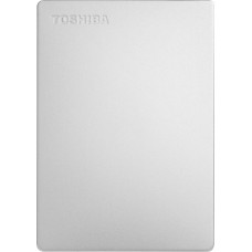 Toshiba Dysk zewnętrzny HDD Toshiba Canvio Slim 1TB Srebrny (HDTD310ES3DA)