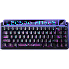 Aula Gasket AMG65 Purple LightFeather RGB Keyboard