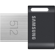 Samsung MUF-512AB USB flash drive 512 GB USB Type-A 3.2 Gen 1 (3.1 Gen 1) Black, Stainless steel