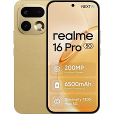 Realme 16 Pro 17,3 cm (6.8'') Dual SIM 5G 8 GB 256 GB 6500 mAh Złoto