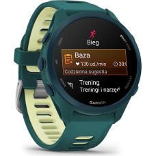 Garmin Zegarek sportowy Garmin Forerunner 170 Music Teal Green with Teal Green/Citron Band 753759368333 (010-03920-12)