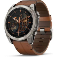 Garmin Fenix 8 3.56 cm (1.4") AMOLED 51 mm Digital 454 x 454 pixels Touchscreen Titanium Wi-Fi GPS (satellite)