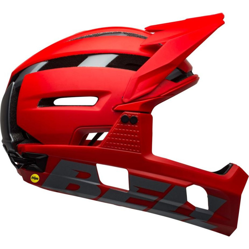 Bell Kask full face SUPER AIR R MIPS SPHERICAL matte gloss red gray r. M (55&ndash;59 cm)