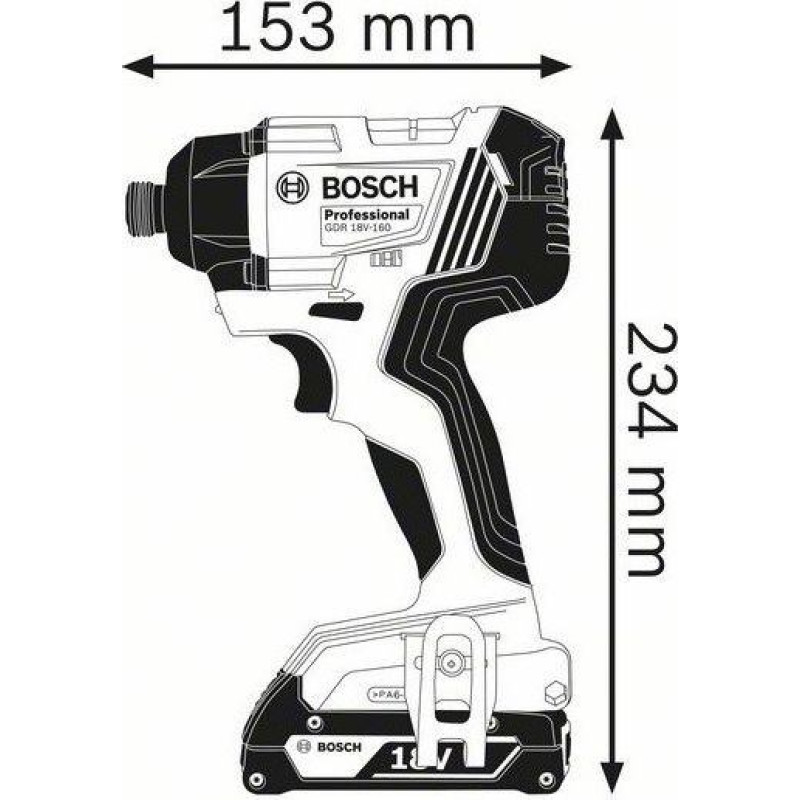 Bosch Wkrętarka GDR 180 18 V