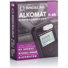 Bacscan F-45 alcohol tester 0 - 4% Black