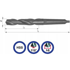 Abraboro Wiertło 58,0 NWKc DIN 345 RN frez 422-235 HSS pas chwyt MK5