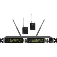 Avtek Wireless set with two bodypack transmitters WM 2B SET