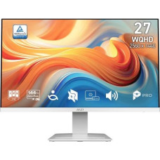 MSI Monitor 27 inch PRO MP273QW E14 LED/WQHD/FLAT/144Hz/white