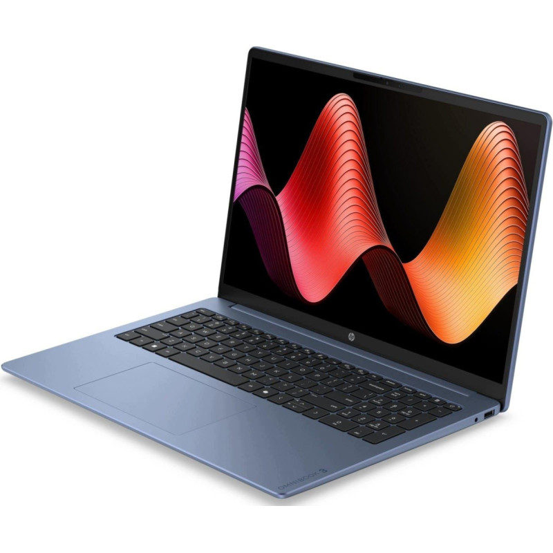 HP Laptop HP OmniBook 3 16-bu0030nwx Intel Core 5 120U Laptop 40,6 cm (16'') 2K 16 GB DDR5-SDRAM 512 GB SSD Wi-Fi 6 (802.11ax) Windows 11 Home Niebieski, Szary (D9LV6EA)