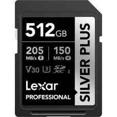Lexar Professional SILVER PLUS SDXC 512GB memory card