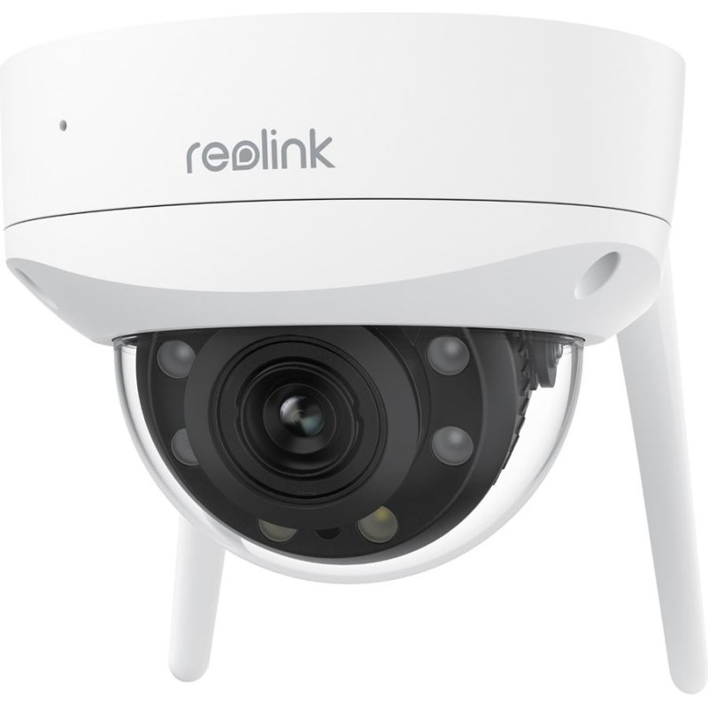 Reolink W437 - 4K Wi-Fi 6 Security Camera, IK10 Vandal-Proof, 5X Optical Zoom, 2.4/5 GHz Wi-Fi, Color Night Vision